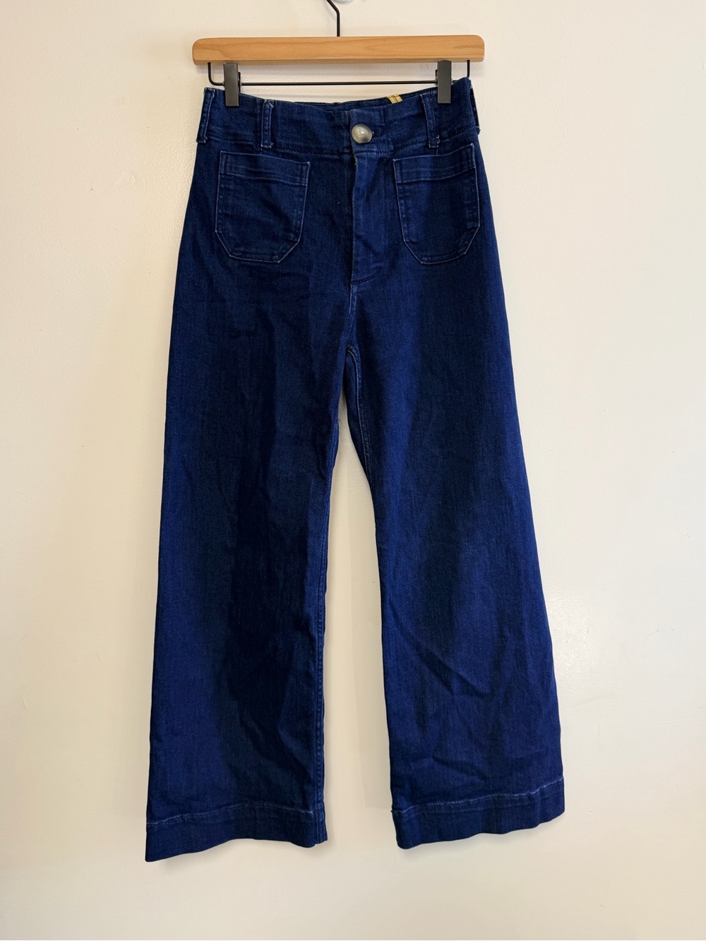Anthropologie Maeve The Colette Pants Jeans Blue Medium Wash size 25